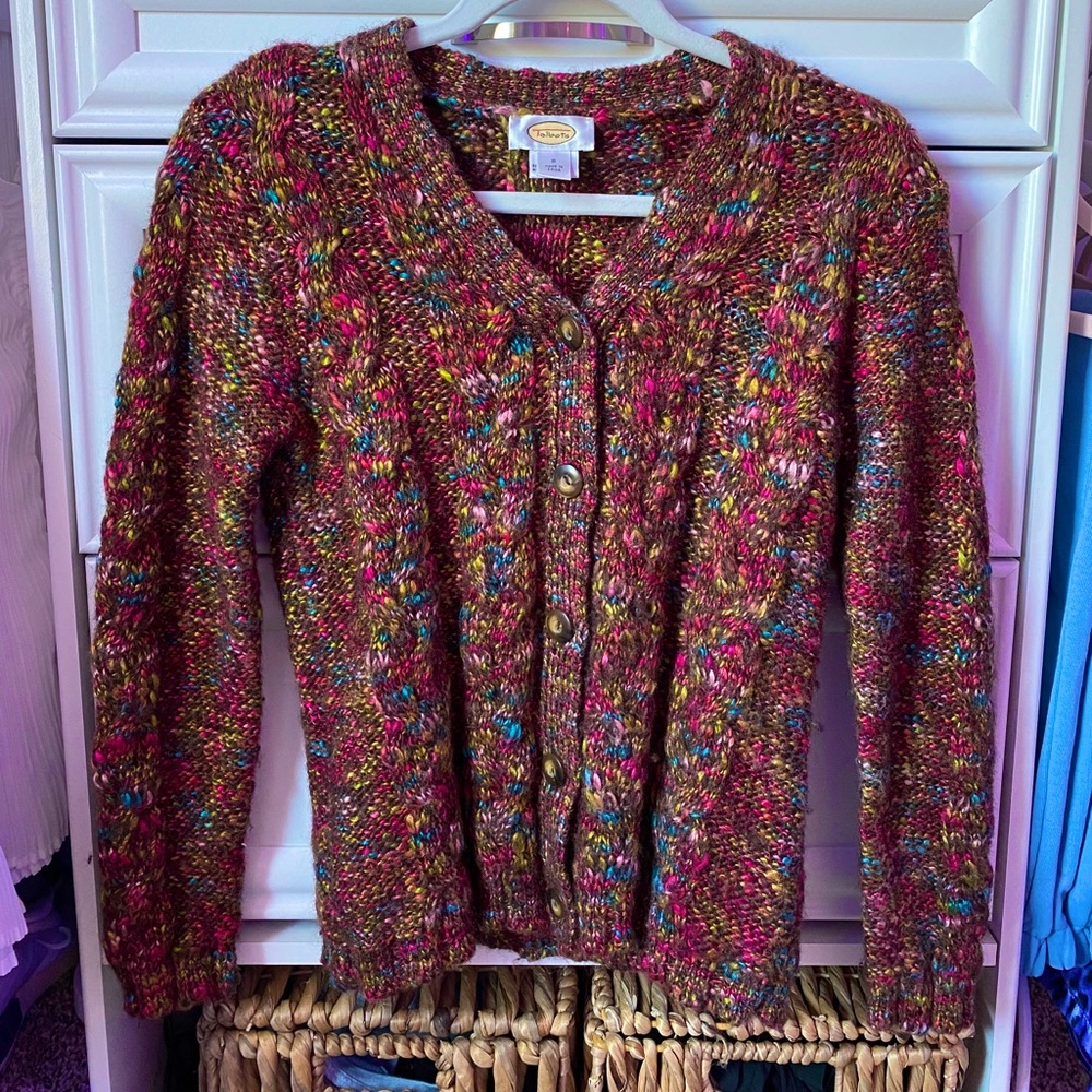 Talbots wool coat/cardigan